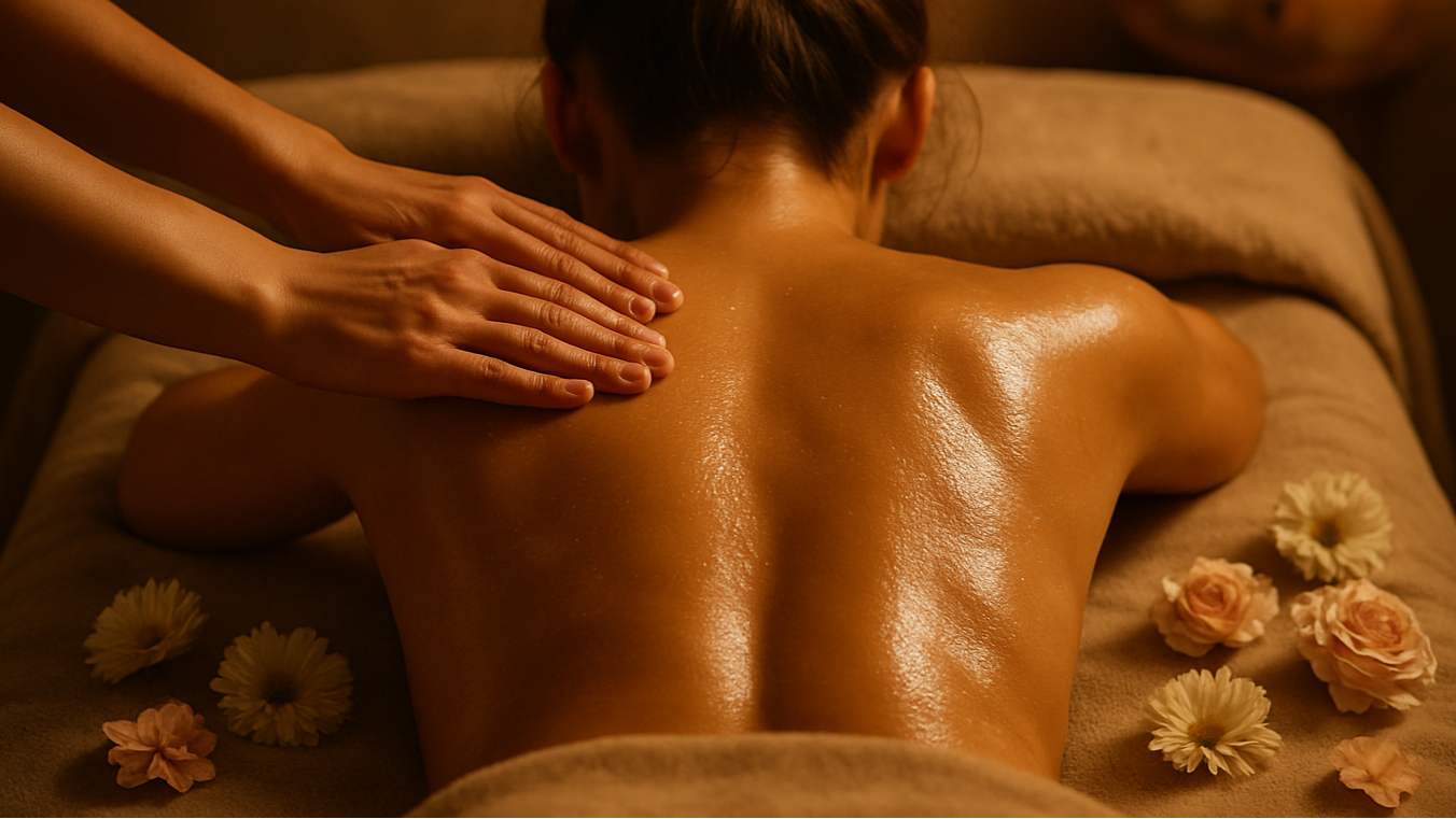 Massage relaxant au Cocon des Fleurs Perpignan